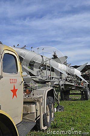 The SA-2 Guideline air defense system Stock Photo