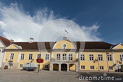 Saaremaa chivalry, Kuressaare, Estonia Stock Photo