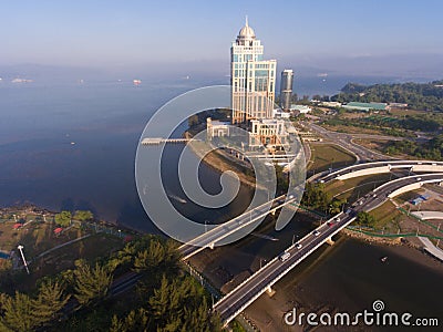 Sabah State Administrative Building Stock Photo