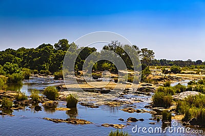 Sabie River, Kruger National Park Stock Photo