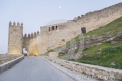 Sabiote village castle, Jaen, Spain Stock Photo