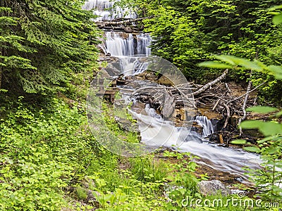 Sable Falls Michigan Stock Photo