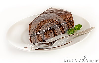 Sacher cake Stock Photo