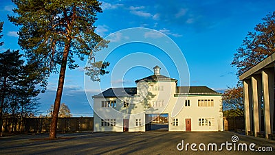 Sachsenhausen detention camp, Germany Editorial Stock Photo