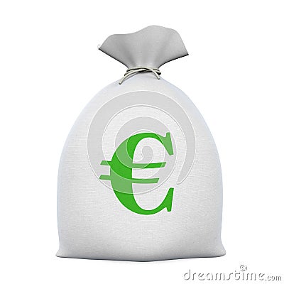 Sack Money Euro Stock Photo
