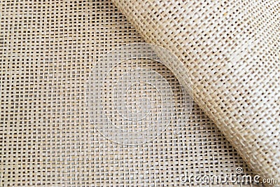 Sack texture for the background Stock Photo