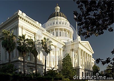 Sacramento City Hall Stock Photo