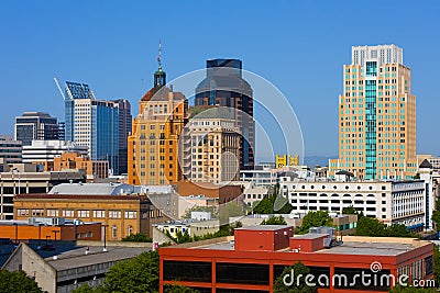 Sacramento skyline Stock Photo