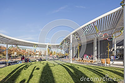 SACRAMENTO, USA NOV 13th 2016; Shrem Museum of Art at the Campus of UC Davis. Editorial Stock Photo