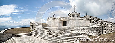 Sacrario Militare di Bassano del Grappa Stock Photo