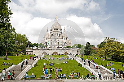 Sacre Coeur Editorial Stock Photo