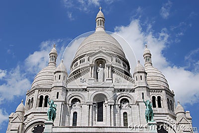 Sacre Coeur Paris Stock Photo