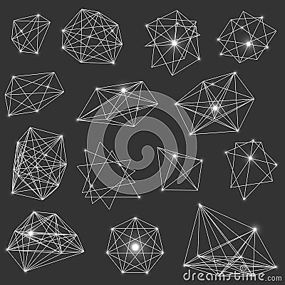 Sacred geometry. Alchemy, religion, philosophy, spirituality Vector Illustration