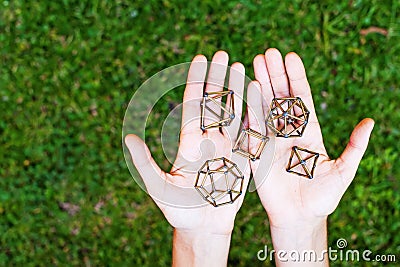 Sacred geometry Stock Photo