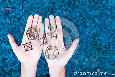 Sacred geometry Stock Photo