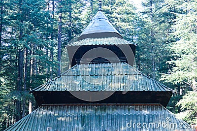 The sacred Hidimda Devi Temple Himachal Pradesh, India, Asia. Stock Photo