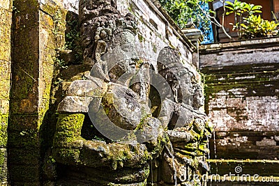 Elephant Cave (Goa Gajah temple), in Bali Stock Photo