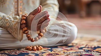 Spiritual rituals for devotion, creating merit through acts.AI Generated Stock Photo