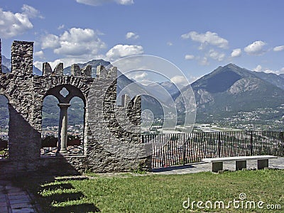 Sacro Monte Calvario Stock Photo