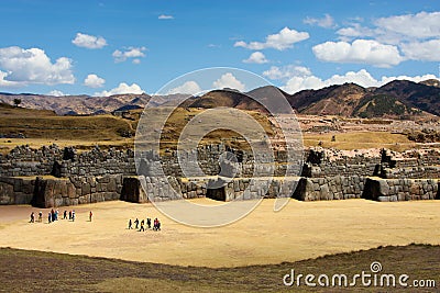 Sacsayhuaman Cusco Stock Photo