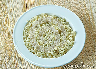 Sade Bulgur PilavÄ± Stock Photo