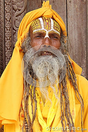 Sadhu Baba Editorial Stock Photo