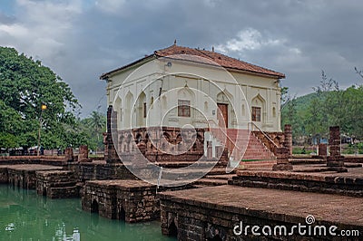 the SAFA SHAHOURI MASJID built by Ibrahim Adilshah in 1560 AD, Editorial Stock Photo