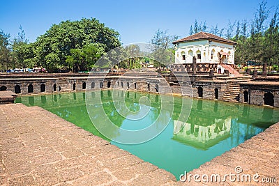 The Safa Shahouri Masjid, Phonda, Goa, India. Stock Photo