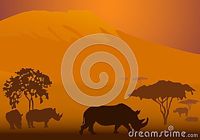 Safari-3 Vector Illustration