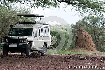 Safari truck Stock Photo