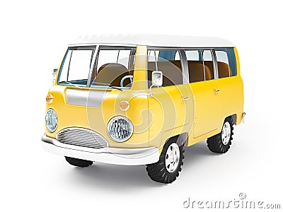 Safari van Stock Photo