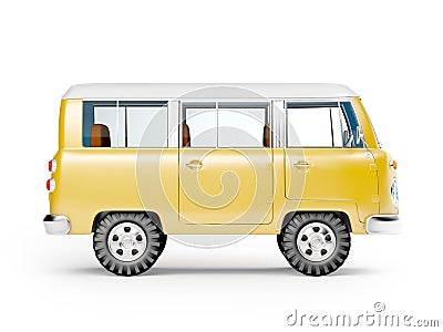 Safari van Stock Photo