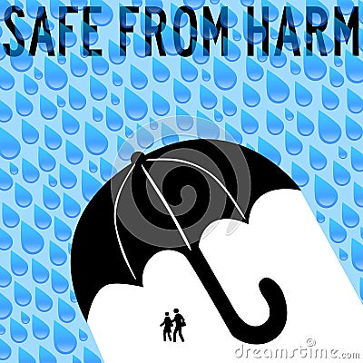 Safe from harm Stock Photo