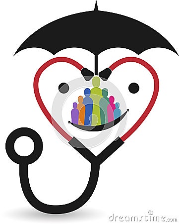 safe health care logo Vector Illustration