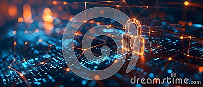 Safeguarding Data with Strategic Network Segmentation. Concept Network Security, Data Protection, Stock Photo