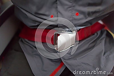 Safety belt Stock Photo