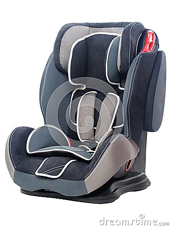 Safety car seat for children Stock Photo