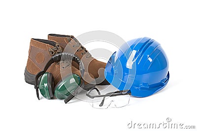Safety gear Stock Photo