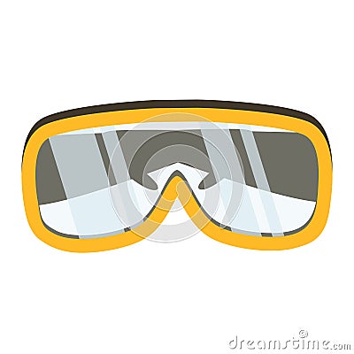 Safety glasses tool icon. Industrial or household instrument Vector Illustration