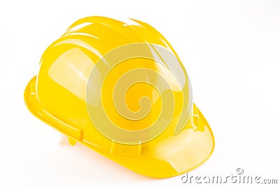 Safety hat Stock Photo