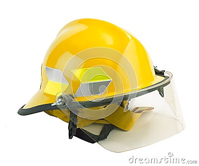 Safety helmet isolated on white Stock Photo