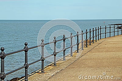 Safety Railings Stock Photo