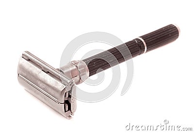 Safety Razor Stock Photo