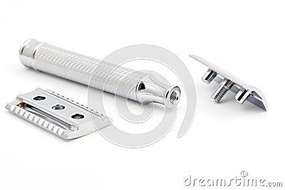 Safety razor Stock Photo