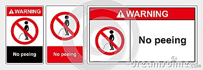 Safety sign no Vector Illustration