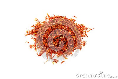 Safflower, traditional chinese herbal medicine Stock Photo