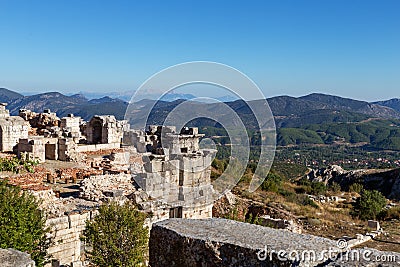 Sagalassos Ancient City, Burdur / Turkey Stock Photo