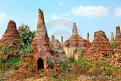 Sagar, Lake Inle, Myanmar Stock Photo