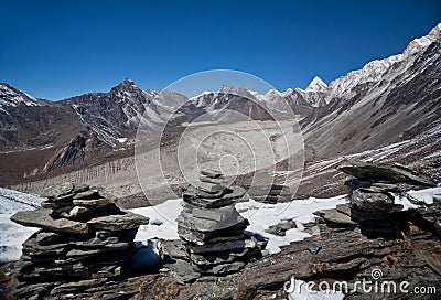 Sagarmatha National park, Nepal Stock Photo