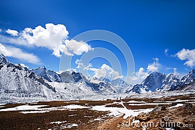 Sagarmatha National Park, Nepal Himalaya Stock Photo